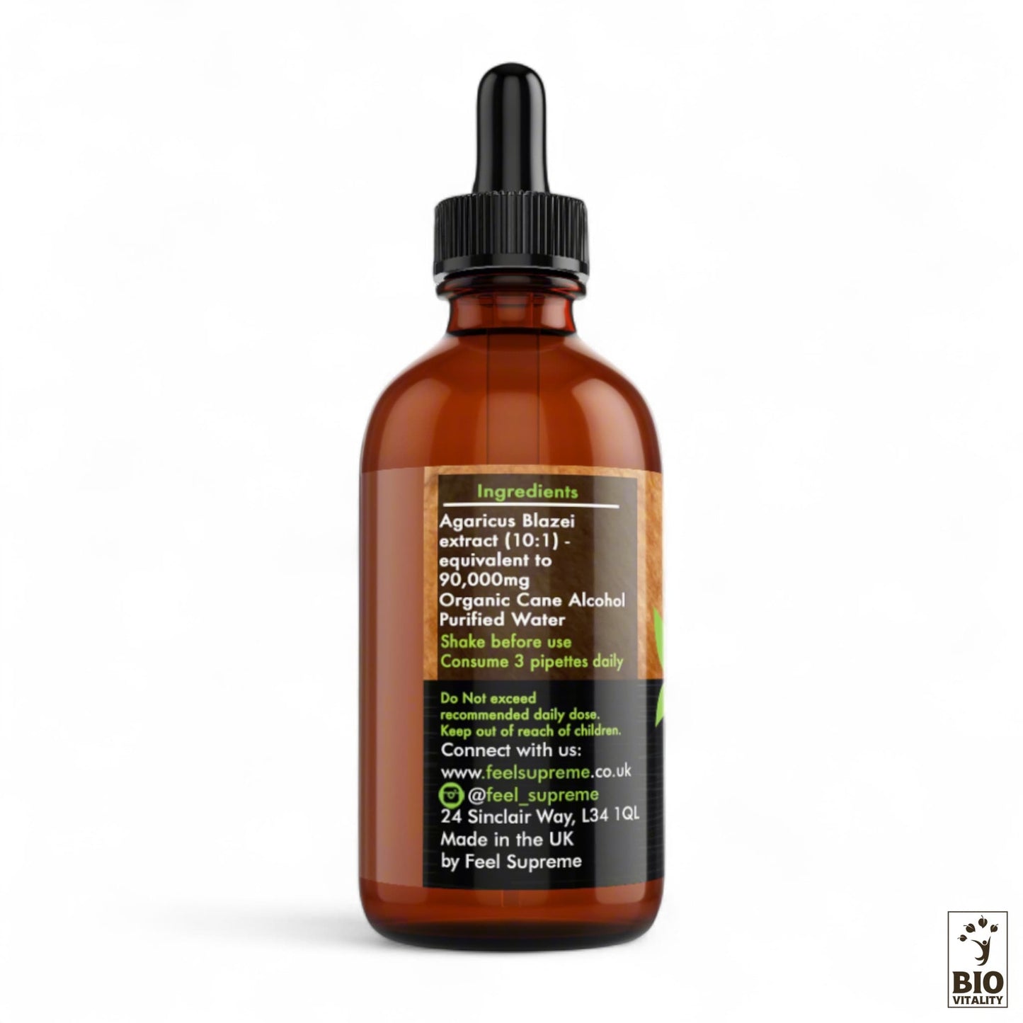 Champignon Agaricus Blazei liquide concentré - 60 ml