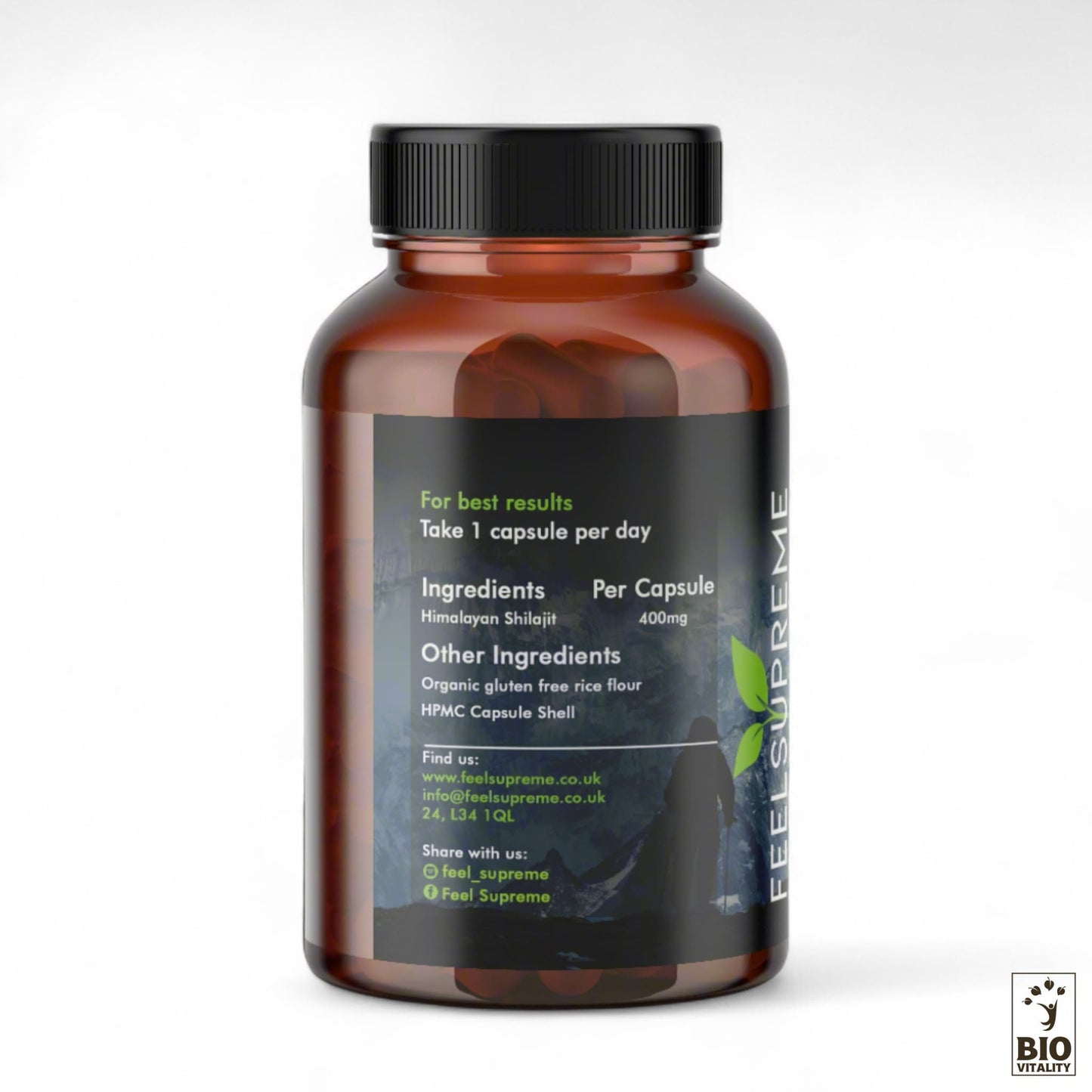 Shilajit Himalayen - 60 capsules