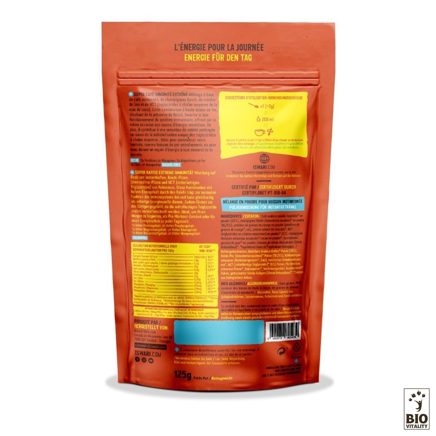 Super Café Extreme Immunity Bio - 125g