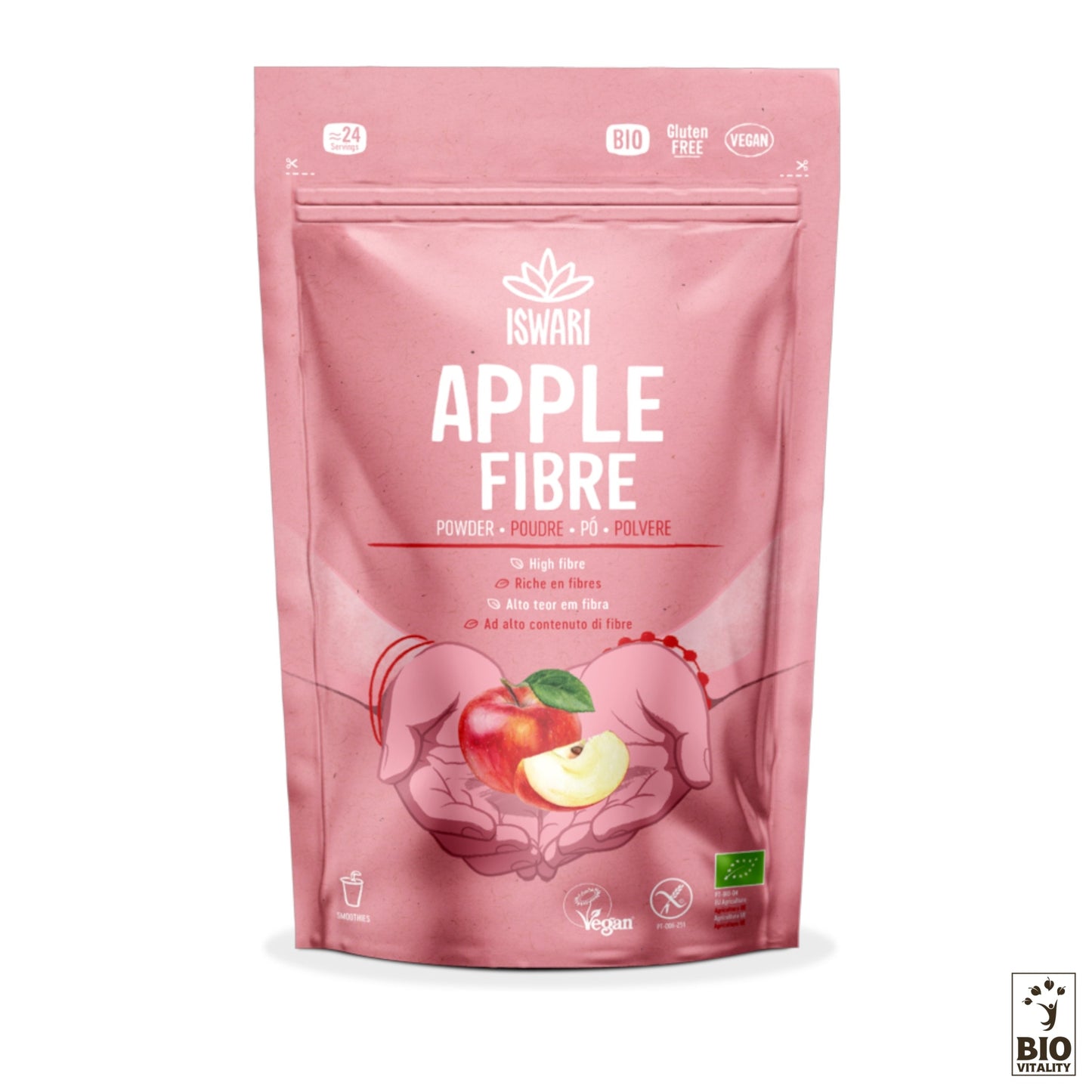 Fibre de pomme Bio - 200g