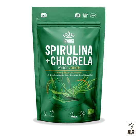 Spirulina & Chlorella Bio - 125g