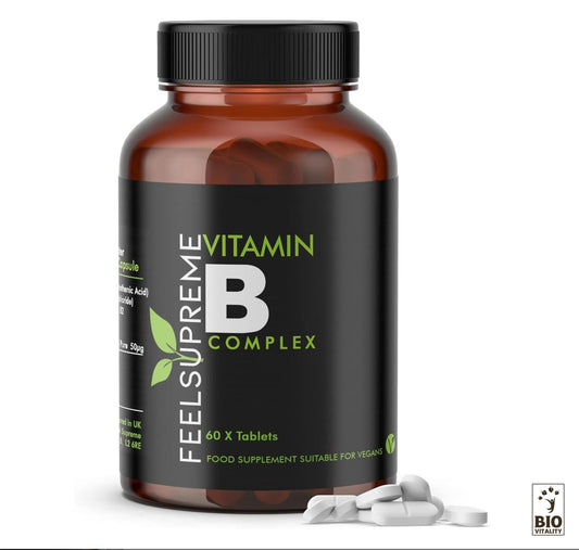 Complexe de Vitamine B - 60 comprimés