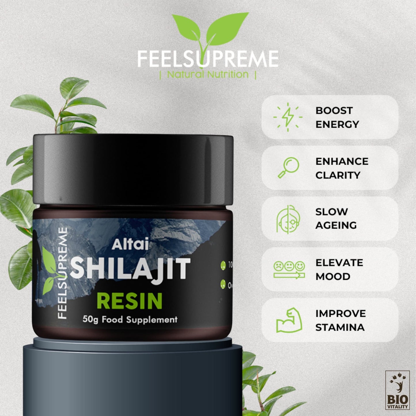 Résine de Shilajit Altaї - 50g