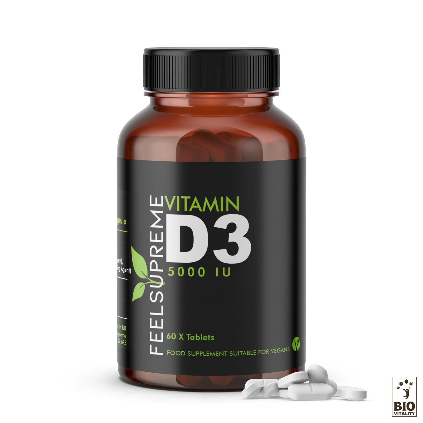 Vitamine D3 5000iu - 60 comprimés