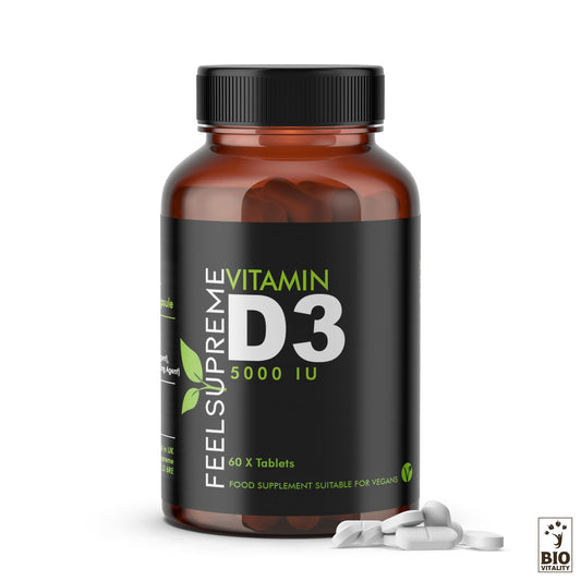 Vitamine D3 5000iu - 60 comprimés