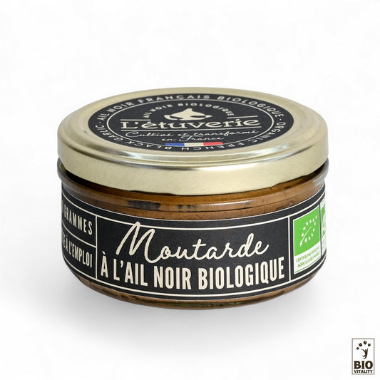 Senf mit schwarzem Knoblauch Bio- 150g