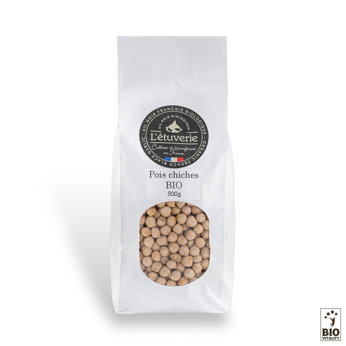 Getrocknete Kichererbsen von der Farm Bio - 250g - 500g