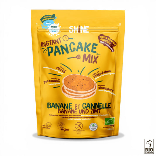 Instant Pancake Mix Banane & Cannelle - Bio - 300g